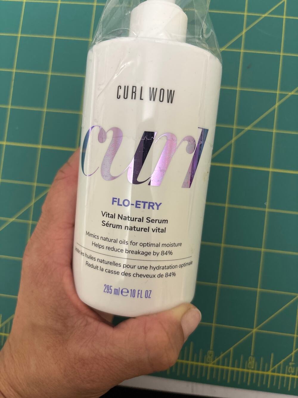 Curl Wow Flo-Etry Vital Natural Serum 10 oz / 295 mL New Sealed for Curly Hair